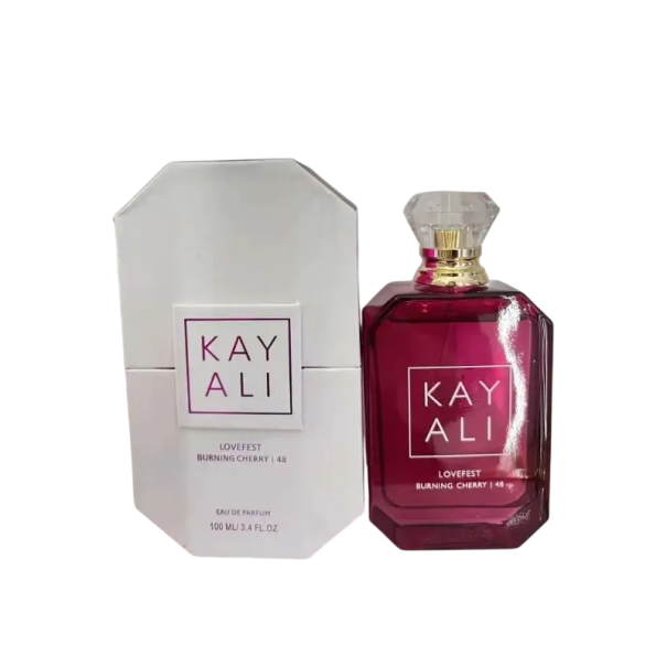 Perfumed Water 100 ml for Women Fruity Gourmand Scent Burnt Cherry Raspberry Liqueur Bergamot Smoky Sweet Woody Fragrance Gift 1