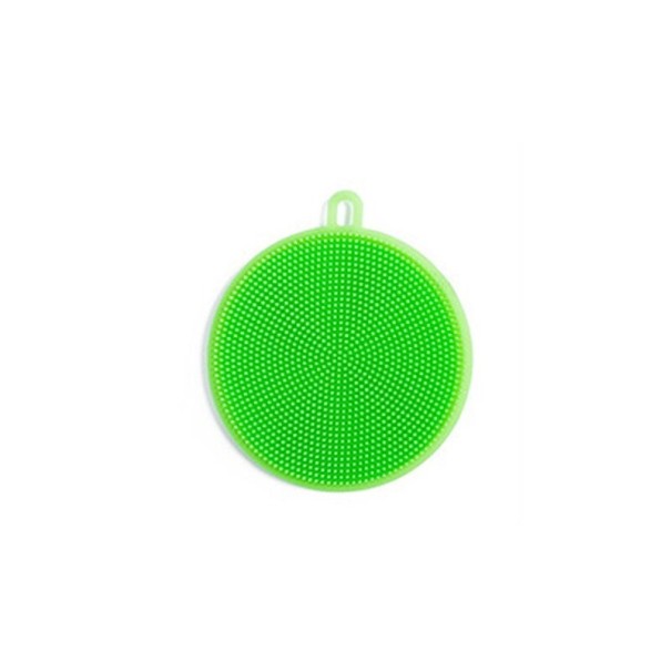 Perie de curățat vase verde