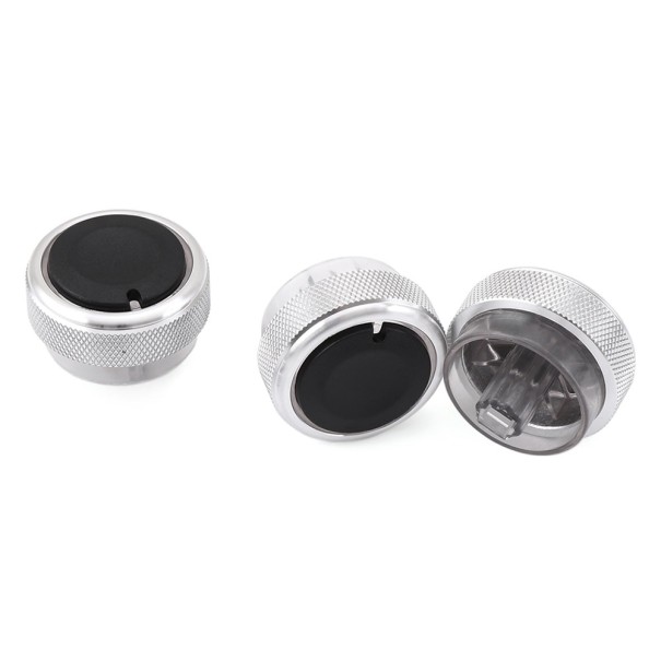 Perillas de control de clima Ford 3 piezas blanco