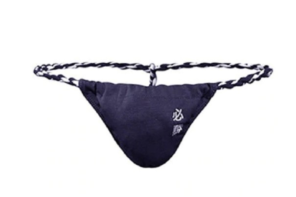 Perizoma da uomo blu scuro L