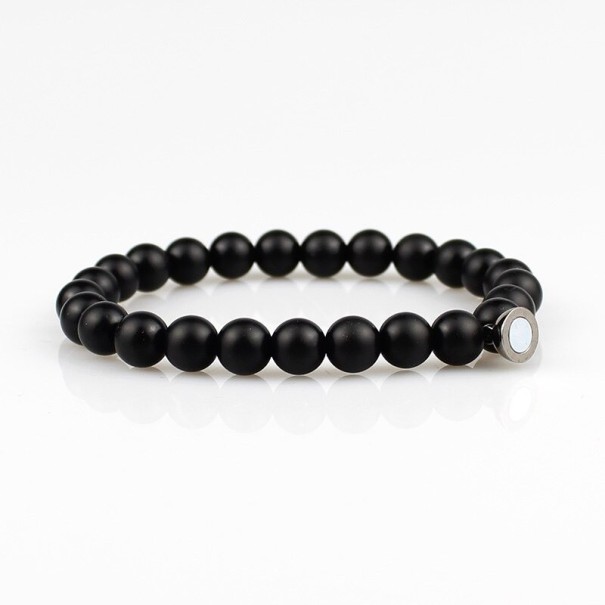 Perlenarmband mit Magnet 17 cm 3