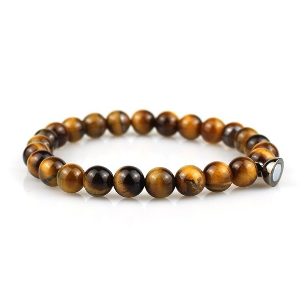 Perlenarmband mit Magnet 19 cm 7