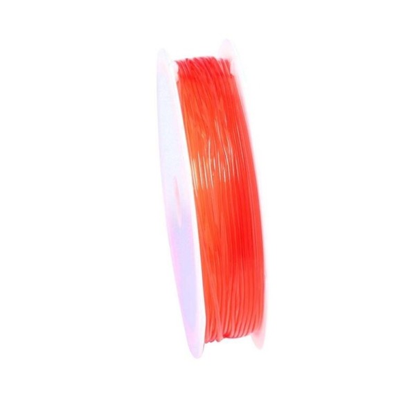 Perlenschnur 0,6 mm x 10 m rot