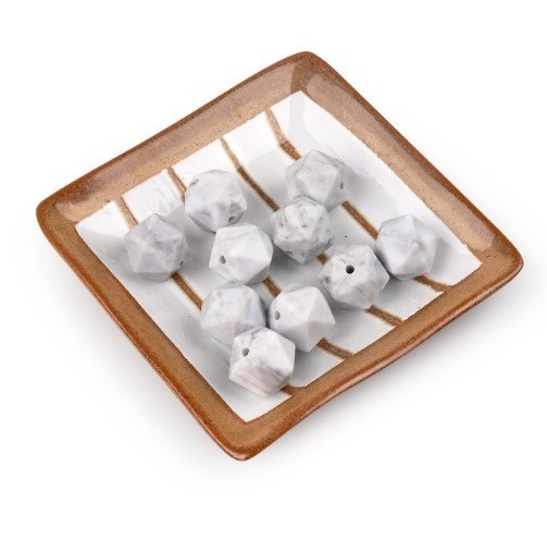 Perles en silicone à jouer - 10 pcs 23