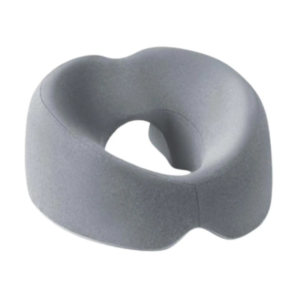 Pernă de masaj ergonomică Tetiera cu spumă cu memorie Tampă de relaxare Pernă facială Masă de masaj Salon pentru uz casnic gri