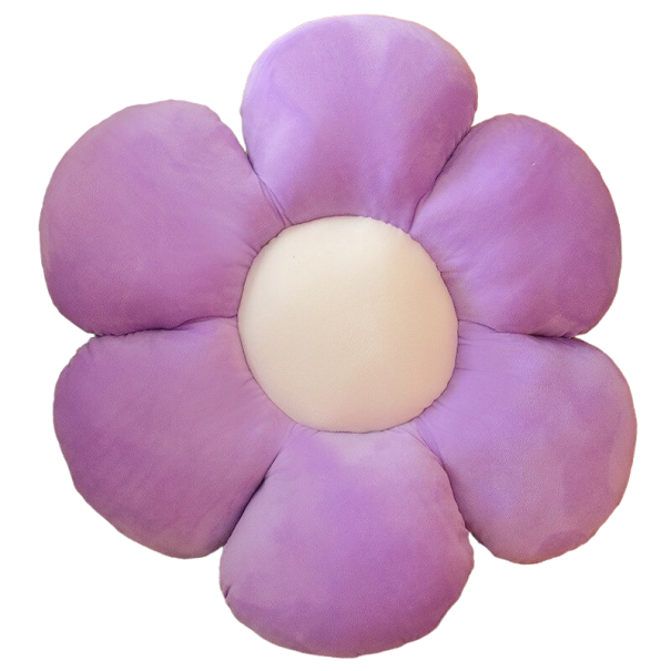 Perna decorativa floare 30 cm violet