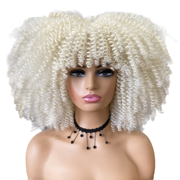 Perruque bouclée pour femmes N899 5