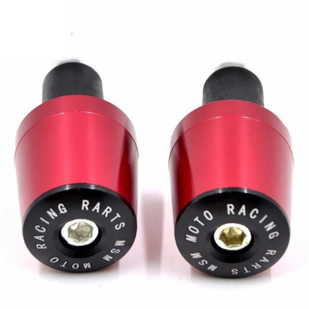 Pesas de manillar 2 uds. rojo