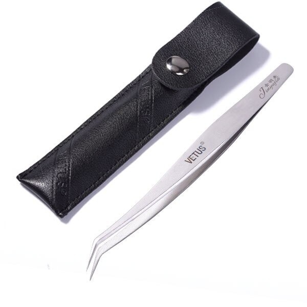 Pęseta do rzęs z etui 2