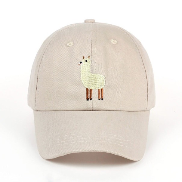 Pet met een lama crème