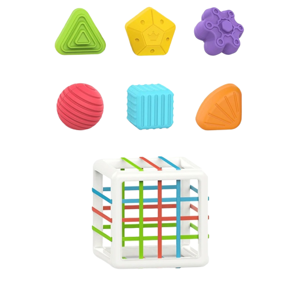 Petite boîte à formes en grille 1