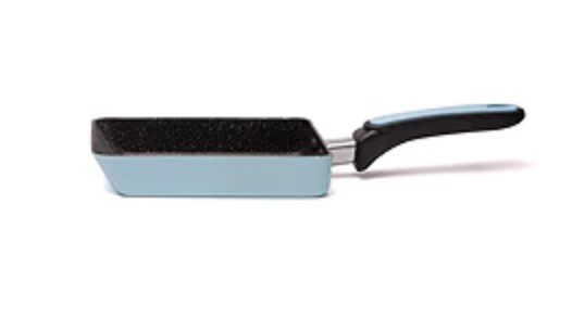 Petite poêle rectangulaire J1996 bleu