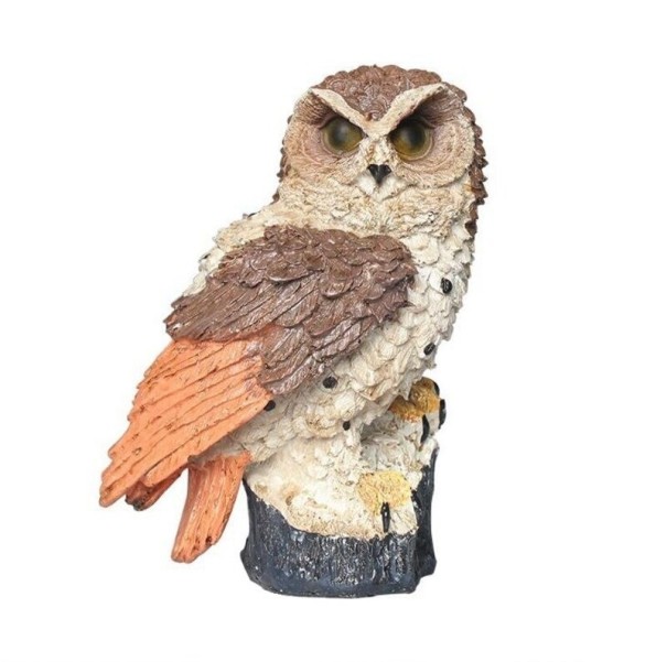 Peur des oiseaux maquette de hibou 1