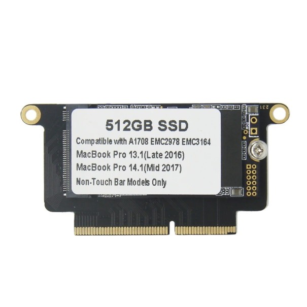 Pevný disk SSD pro Macbook Pro s příslušenstvím pro instalaci 256GB