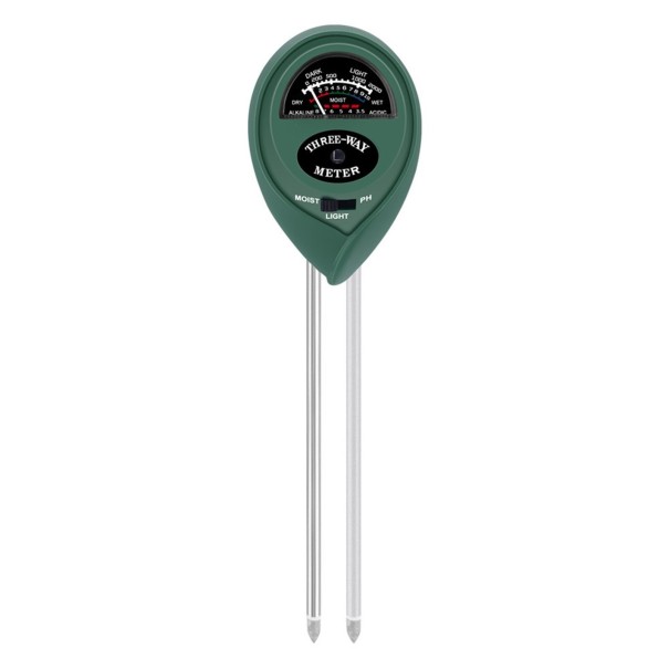 pH-Meter für Gartenerde dunkelgrün