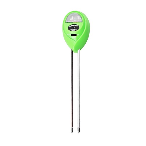 pH-meter voor tuingrond lichtgroen
