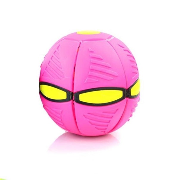 Phlat Ball placatý loptu ružová
