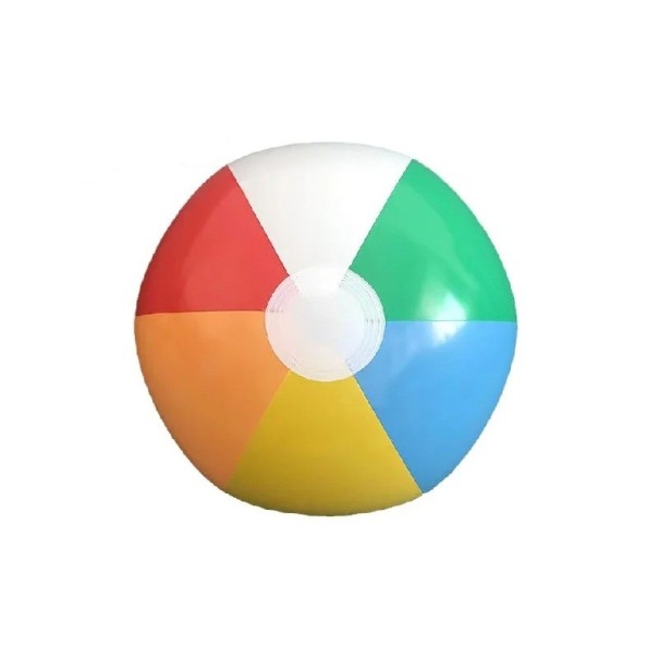 Φουσκωτή παραλιακή μπάλα 26 εκ. Καλοκαιρινό παιχνίδι πισίνας Αθλητικό αξεσουάρ για παιδιά και ενήλικες Βόλεϊ Παραλία Διασκέδαση Αλληλεπίδραση γονέα-παιδιού 1