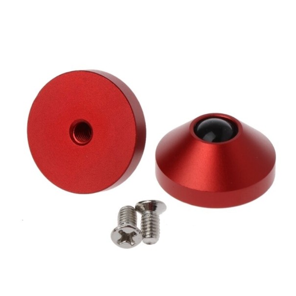 Pieds de clavier 2 pcs rouge