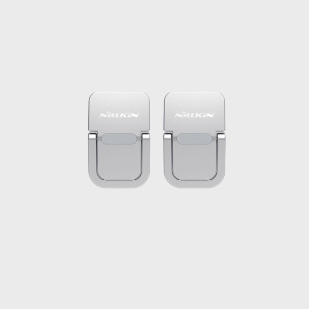 Pieds de support pour ordinateur portable 2 pcs K1955 argenté