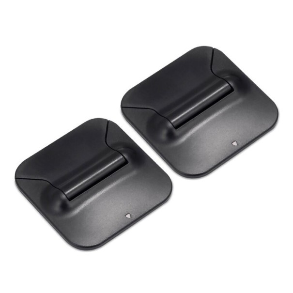 Pieds réglables pour ordinateur portable 2 pcs noir