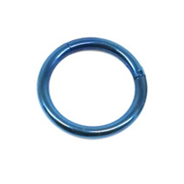 Piercing per il naso 1,2 x 10 mm blu