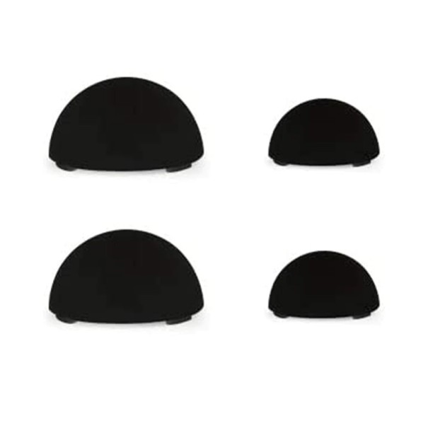 Pies para portátil 4 uds. negro