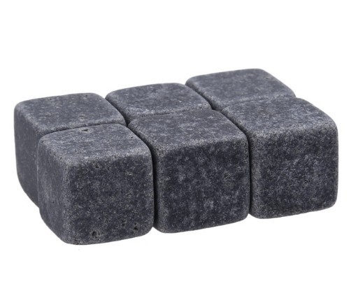 Pietre refrigeranti per whiskey nero