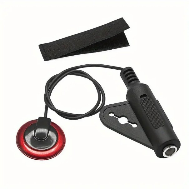 Piëzo-elektrische contactpickup voor akoestische gitaar, ukelele, harp, banjo, professionele microfoon, eenvoudige installatie, muziekaccessoires rood