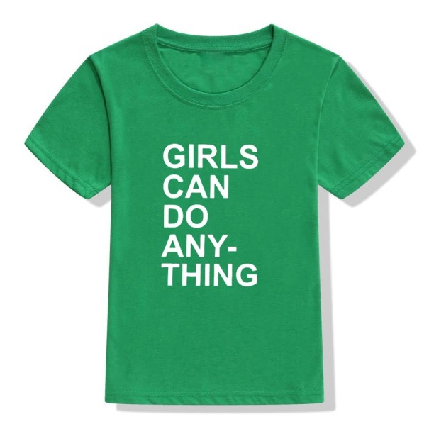 Piger T-shirt B1571 grøn 4