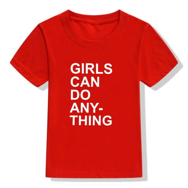 Piger T-shirt B1571 rød 12