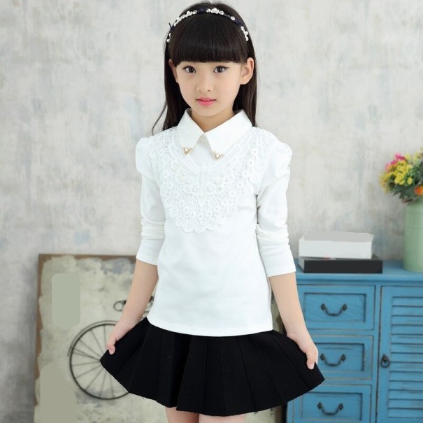 Pigerbluse L1747 4 B