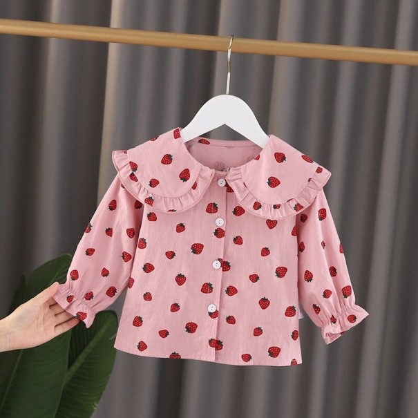 Pigerbluse L1755 rosa 5