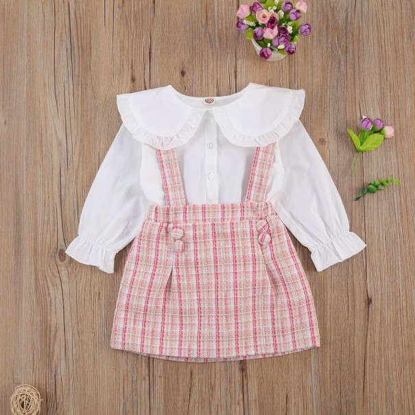 Pigerbluse og nederdel L1374 4