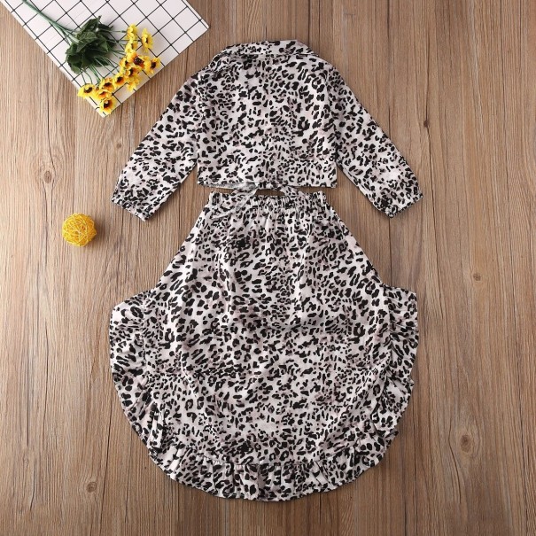 Pigerbluse og nederdel N520 3