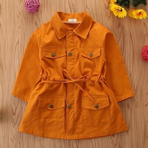 Pigerjakke L1944 orange 6