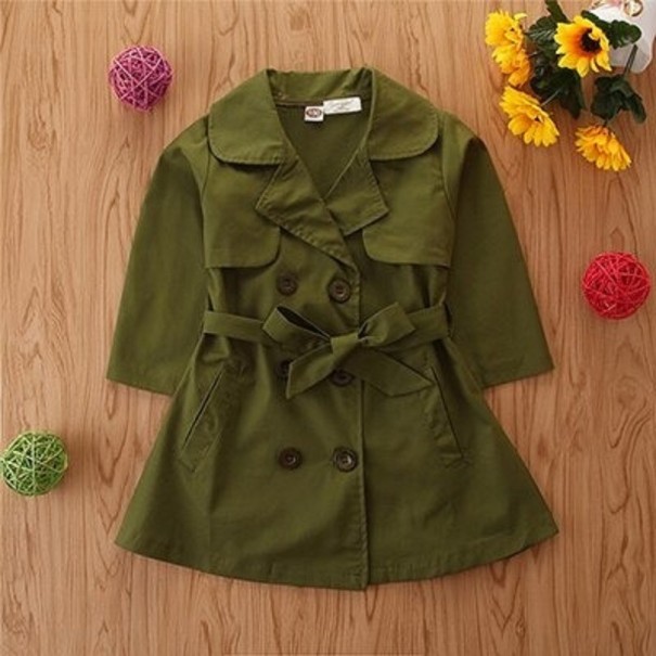 Pigerjakke L1945 armygrøn 4