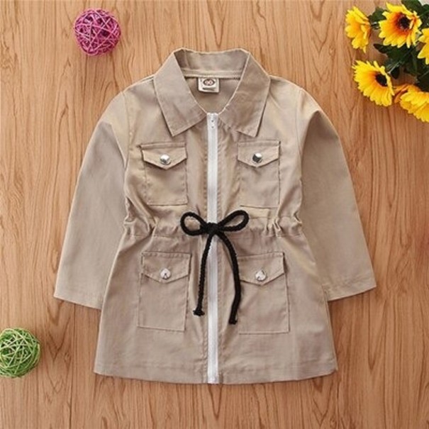 Pigerjakke L1947 beige 5