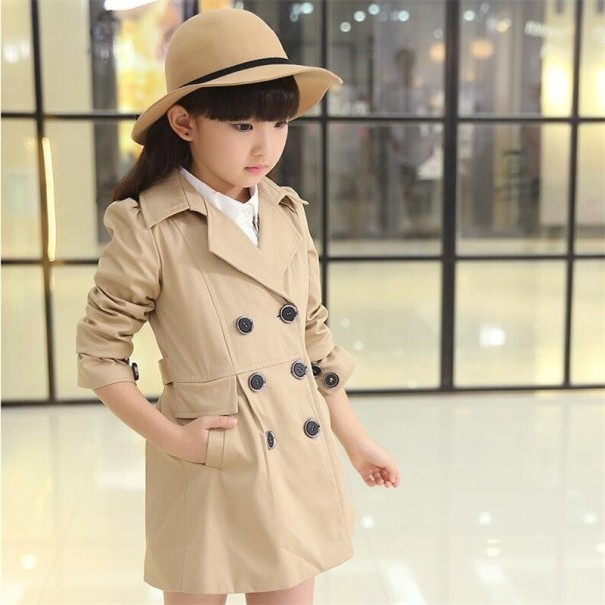 Pigerjakke L1998 beige 8
