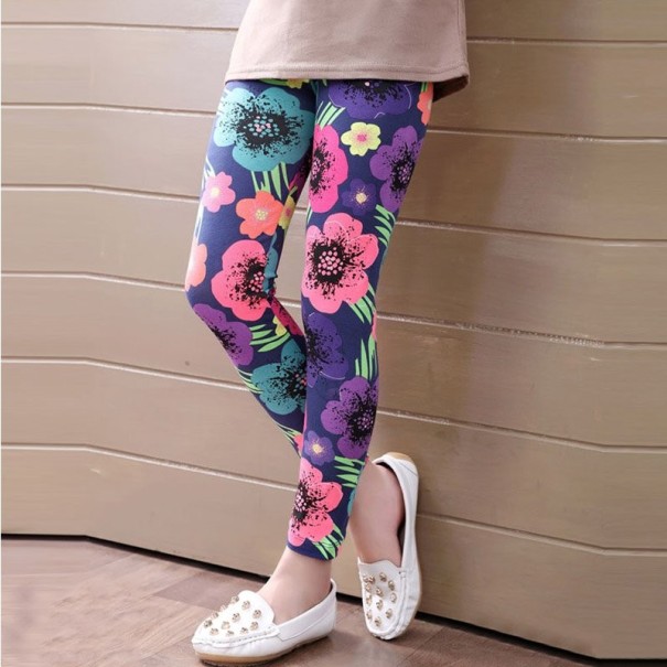 Pigerleggings med forskellige mønstre J616 3XL B