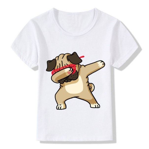 Pigernes duppe-T-shirt J622 8 hund