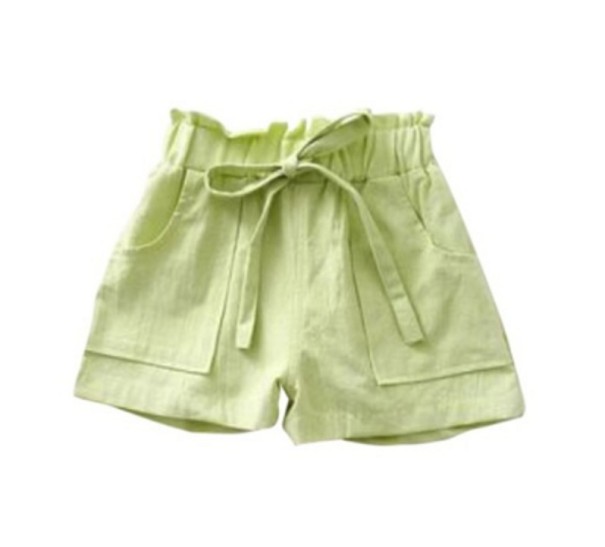 Pigershorts J2898 grøn 5