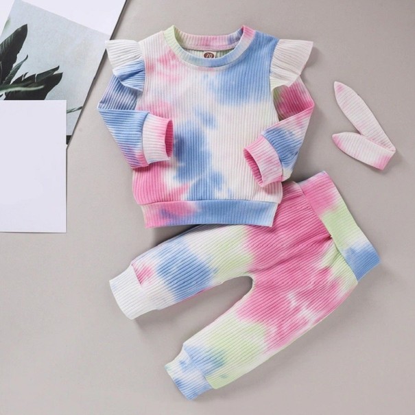 Pigersweatshirt og bukser L1387 3