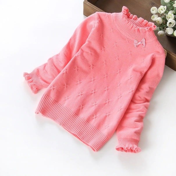 Pigetrøje L618 rosa 7
