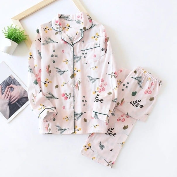 Pigiama da donna P2696 rosa S