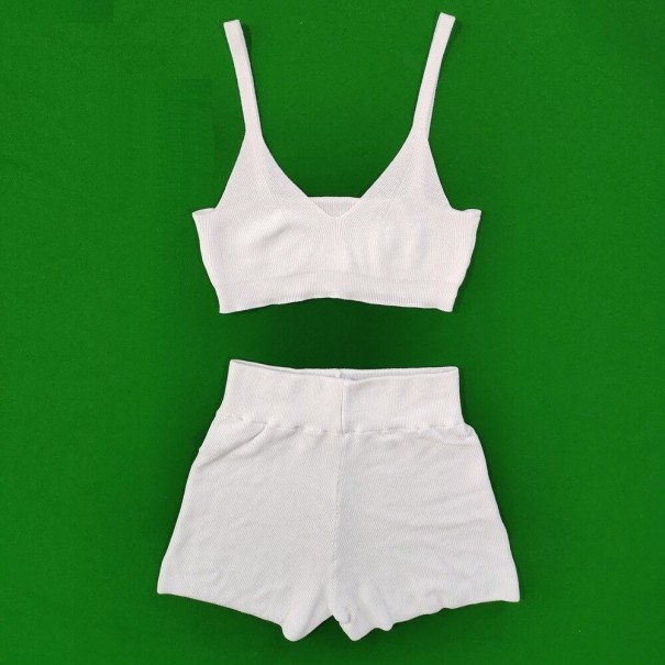 Pigiama da donna P2827 bianco L