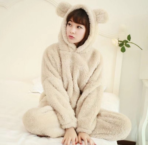 Pigiama Donna Caldo P3080 crema XS