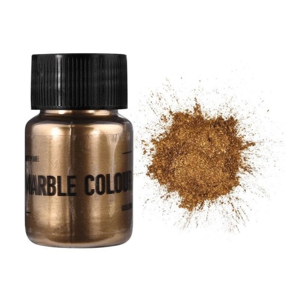 Pigment de peinture bronze