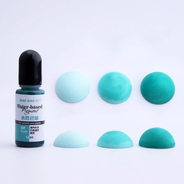 Pigment lichid pentru colorarea gipsului și cimentului 10 ml colorant solubil în apă pentru turnarea formelor de ghivece decorațiuni DIY albastru
