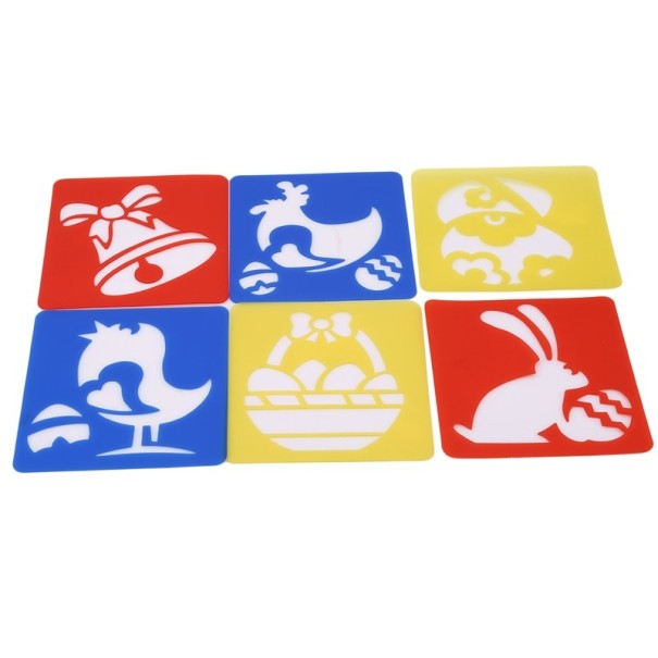 Piirustusmallit lapsille 6 kpl. 2